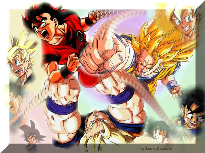 Lots of Goku's.jpg (131825 bytes)